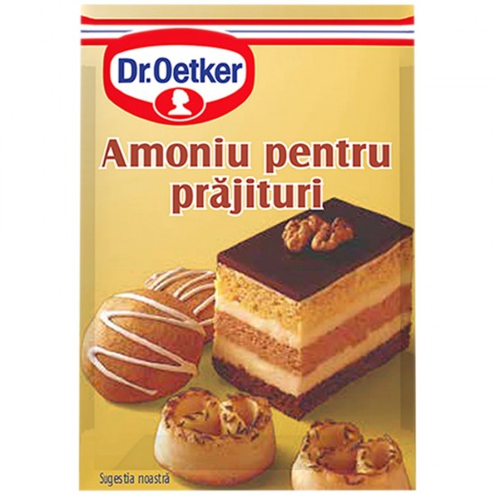 Amoniu pentru Prajituri Dr. Oetker, 7 g, Amoniu Prajituri, Amoniu Dr. Oetker, Amoniu pentru Coacere, Amoniu Coacere Prajituri, Amoniu Afanare, Afanatori Prajituri, Amoniu Uz Alimentar, Amoniu Alimentar, Amoniu Patiserie, Amoniu de Prajituri