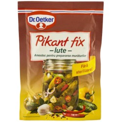 Pikant Fix Iute DR. OETKER, Ideal pentru Muraturi, 100 g, Conservant, Conservant pentru Muraturi, Conservant Iute, Pikant Fix pentru Muraturi, Conservant de Muraturi, Conservant Picant de Muraturi, Pikant Fix Dr. Oetker
