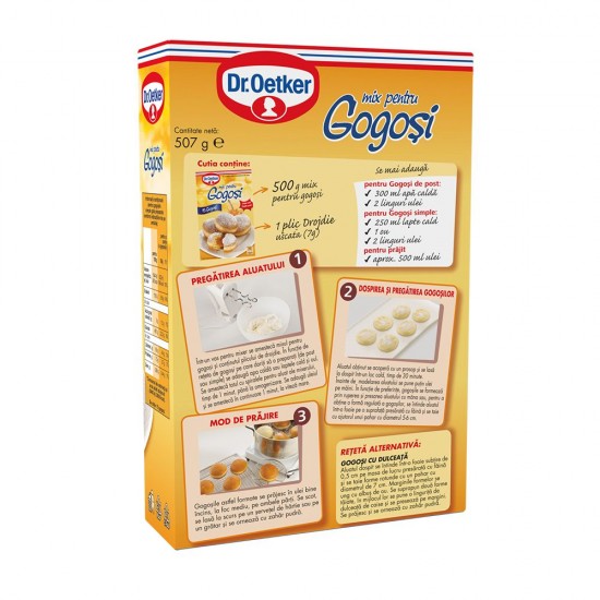 Mix pentru Gogosi Dr. Oetker, 507 g, Mix Gogosi, Gogosi Dr. Oetker, Mix de Gogosi, Mix Gogosi Dr. Oetker