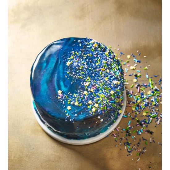 Ornamente Colorate pentru Prajituri DR. OETKER, Zahar, 30 g, Magia Noptii, Ornamente de Zahar, Ornamente pentru Deserturi, Stelute de Zahar pentru Prajituri, Ornamente pentru Dulciuri, Ornamente pentru Decor Deserturi, Stelute Colorate pentru Deserturi