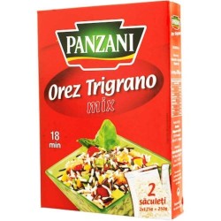 Orez Panzani Trigano Mix, 250 g, Panzani Trigano Orez 250 g, Orez Panzani Trigano Mix pentru Salate si Garnituri, Orez pentru Salate, Panzani Orez Special pentru Garnituri si Salate, Panzani Trigano Orez Special pentru Salate