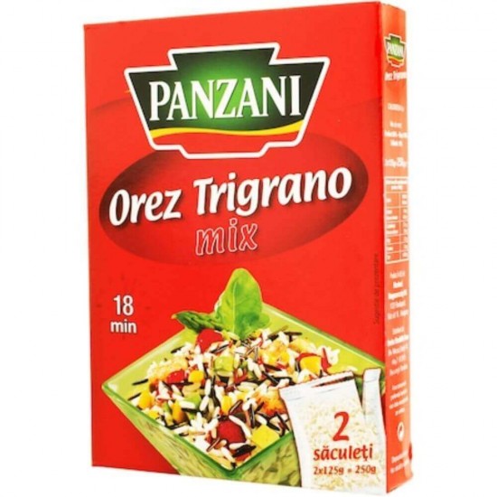 Orez Panzani Trigano Mix, 250 g, Panzani Trigano Orez 250 g, Orez Panzani Trigano Mix pentru Salate si Garnituri, Orez pentru Salate, Panzani Orez Special pentru Garnituri si Salate, Panzani Trigano Orez Special pentru Salate