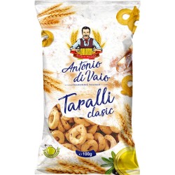 Covrigei Clasici Antonio Di Vaio Taralli, 100 g, Covrigi, Covrigi Clasici, Covrigi Antonio Di Vaio Taralli, Covrigi Mici, Covrigi cu Sare, Covrigi Crocanrti, Covrigi din Grau, Covrigi din Grau Clasici, Pungi cu Covrigi, Cogrivi Italienesti
