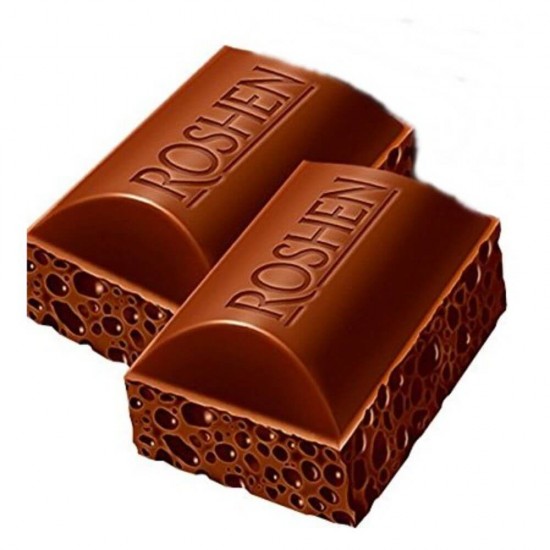Ciocolata Aerata Roshen Milk Bubble, 80 g, Aroma Lapte, Ciocolate, Ciocolate Aerate, Roshen Ciocolata Aerata cu Lapte, Ciocolate Aerate Roshen cu Lapte, Dulciuri, Tablete Ciocolata, Roshen Milk Bubble Ciocolata Aroma Lapte, Ciocolata Roshen Bubble