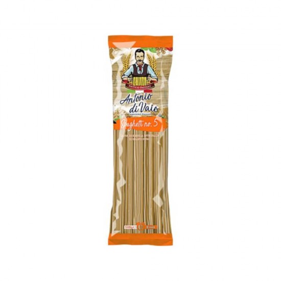 Paste Antonio Di Vaio Spaghetti Integrale, 500g, Paste Grau, Paste Grau Dur, Paste Spaghetti Integrale, Paste Antonio Di Vaio, Paste Dure, Paste din Grau, Paste Fainoase, Pasta Fainoasa, Paste Spaghetti Integrale, Spaghetti Integrale din Grau