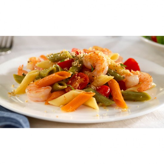 Paste Antonio Di Vaio Penne Tricolore, 500g, Paste Grau, Paste Grau Dur, Paste Tricolore, Paste Antonio Di Vaio, Paste Dure, Paste din Grau, Paste Fainoase, Pasta Fainoasa, Pasta Antonio Di Vaio, Pasta Tricolore Antonio Di Vaio, Paste Tricolore