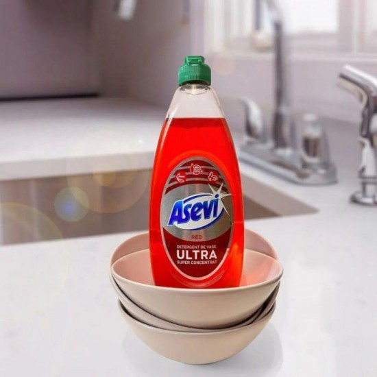 Detergent De Vase Asevi Ultra, Red, 650 Ml