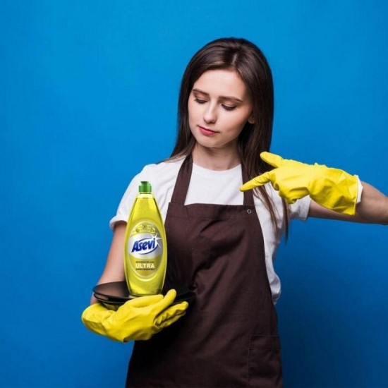 Detergent De Vase Asevi Ultra Yellow, 650 Ml