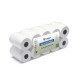 Set 10 Role Termice ROLLIS, Dimensiune 57mm x 18m, Tipar 1 Culoare, Hartie Termica 48 g/m² fara Bisfenol A (BPA), Tub 12 mm