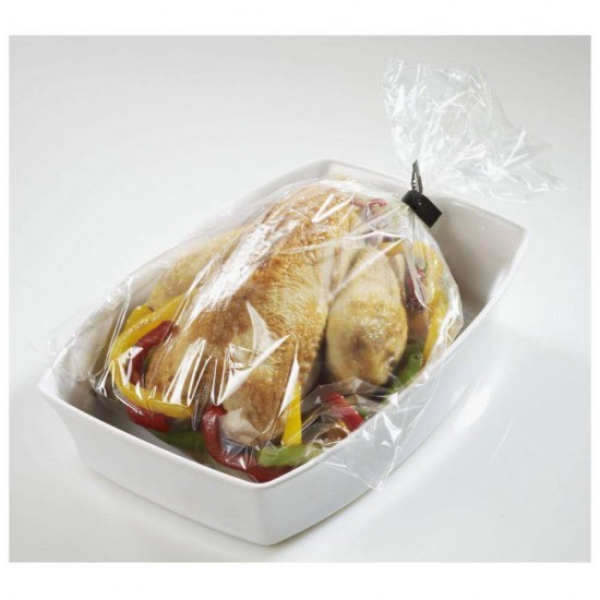 Pungi pentru Copt Fino, Dimensiune 25x38 cm, 8 Buc, Pungi pentru Cuptor, Punga pentru Copt, Pungi pentru Preparare Alimente, Pungi ALimentare, Pungi Alimentare pentru Cuptor, Punga pentru Gatit, Pungi pentru Copt in Cuptor