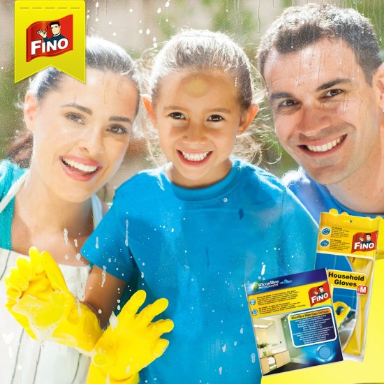 Manusi Menaj Fino din Latex, Marimea L, Galbene, Curatenie Bucatarie, Manusi Menaj, Manusi Menaj Latex, Manusi Marimea L, Manusi Menaj Galbene, Fino Manusi Menaj, Fino Manusi Galbene, Manusi Latex 100%