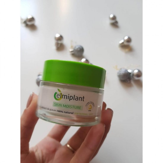 Crema Hidratanta de Zi Elmiplant Skin Moisture 25+, 50 ml, Crema, Crema de Zi Crema Hidratanta, Crema de Fata, Crema pentru Fata, Crema de Zi pentru Fata