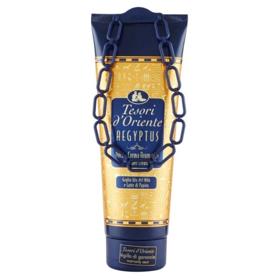 Gel de Dus Crema Tesori d'Oriente Aegyptus, 250ml, pentru Femei, Gel de Dus Hidratant, Gel de Dus Pentru Femei, Gel de Corp, Gel pentru Dus, Gel de Dus Crema, Gel pentru Dus Crema, Gel de Dus Tesori d'Oriente