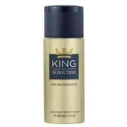 Spray Deodorant Antonio Banderas King of Seduction Absolute, 150 ml, Deodorant Barbati Antonio Banderas, Deodorante Spray David Antonio Banderas King of Seduction Absolute, Deodorante si Antiperspirante Barbati Antonio Banderas