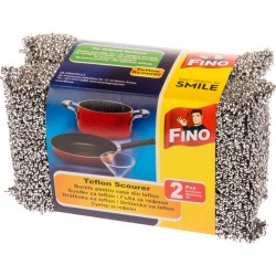 Burete pentru Vase din Teflon, Fino, 2 Buc/Set, Burete pentru Vase Fino, Fino Burete Vase Teflon, Burete Metalic Fino, Burete Suprafete Dure, Burete pentru Vase Teflon