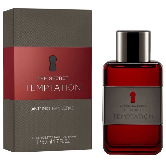Apa de Toaleta Antonio Banderas The Secret Temptation, 50 ml, pentru Barbati, Antonio Banderas Apa de Toaleta, Produse de Ingrijirea Corpului Barbati, Antonio Banderas pentru Barbati, Produse de Corp pentru Barbati, Parfumuri Antonio Banderas