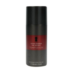 Spray Deodorant Antonio Banderas The Secret Temptation, 150 ml, Deodorant Barbati Antonio Banderas, Deodorante Spray David Antonio Banderas The Secret Temptation, Deodorante si Antiperspirante Barbati Antonio Banderas