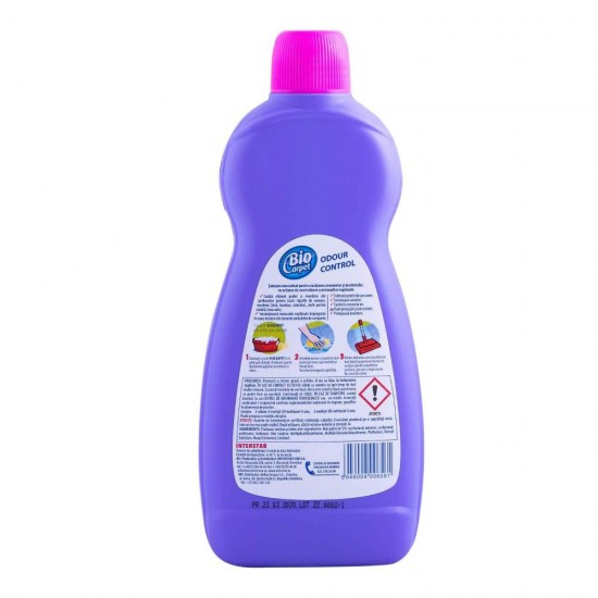 Sampon pentru Covoare Biocarpet Odour Control, 500 ml, Parfum Floral, Sampon de Covoare, Sampoane pentru Covoare, Sampoane de Covoare, Solutie de Covoare, Solutii de Covoare, Solutie Curatat Covoare, Solutii Curatat Covoare, Detergenti Covoare