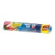 Pungi pentru Congelator 3L, 50 Buc/Rola, cu sistem pentru inchidere, Dimensiune 27x30 cm, Fino Pungi pentru Congelator, Pungi pentru Congelarea Alimentelor, Pungi Fino pentru Congelare, Pungi Alimentare Groase, Pungi Alimentare Rezistent