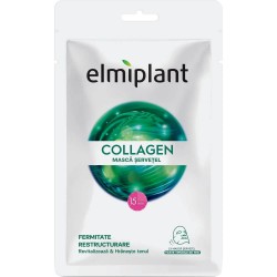 Masca Servetel Elmiplant Collagen 20ml, Masca Antirid Collagen, Masca pentru Fata Elmiplant Collagen, Masti Antirid pentru Fata Collagen, Masca Servetel Antirid cu Collagen, Masca Servetel Anti Rid, Masti Antiriduri, Masca Anti Imbatranire