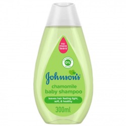 Sampon Johnson's Baby Camomila, 300 ml, cu Extract de Musetel, Sampon pentru Bebelusi, Sampon Ingrijire Bebelusi, Sampon de Bebelusi, Sampon pentru Par Sensibil, Produse Ingrijire Bebelusi, Produse Igiena Bebelusi