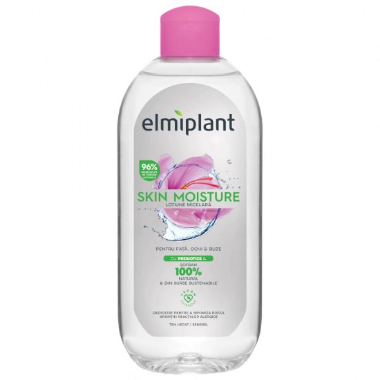 Apa Micelara pentru Ten Uscat si Sensibil Elmiplant Skin Moisture, 100 ml, Apa Micelara Ten, Apa Micelara Elmiplant, Apa Micelara Elmiplant Skin Moisture, Apa Micelara Ten Sensibil, Produs pentru Ten Uscat, Apa Micelara Buna
