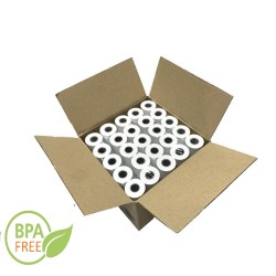 Set 140 Role Termice ROLLIS pentru Casa de Marcat 56mm x 25m, Hartie Termica pentru Case de Marcat, Role Termice Case Fiscale, Role Termice Aparate de Marcat, Role Termice fara Bisfenol, Hartie Termica, Harite Termica Casa de Marcat
