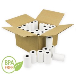 Set 480 Role Termice ROLLIS pentru Casa de Marcat 76mm x 25m - Hartie Termica Aparate Fiscale si Case de Marcat