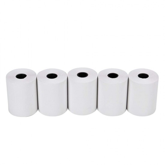 Set 110 Role Termice ROLLIS pentru Casa de Marcat 80mm x 40m - Hartie Termica Aparate Fiscale si Case de Marcat