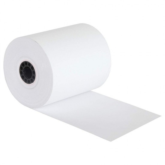 Set 110 Role Termice ROLLIS pentru Casa de Marcat 80mm x 40m - Hartie Termica Aparate Fiscale si Case de Marcat