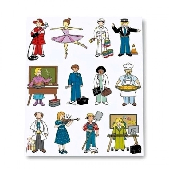 Etichete autoadezive Apli tematice Profesii