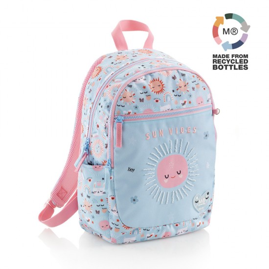 Ghiozdan Miquelrius, 370 X 270 X 180 Mm, 2 Compartimente, Sun Vibes