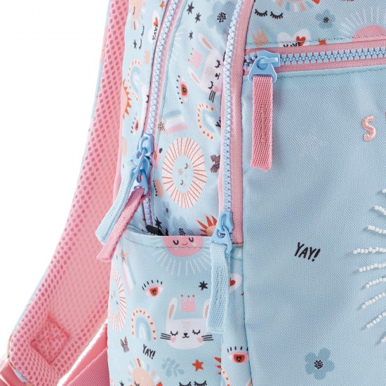 Ghiozdan Miquelrius, 370 X 270 X 180 Mm, 2 Compartimente, Sun Vibes