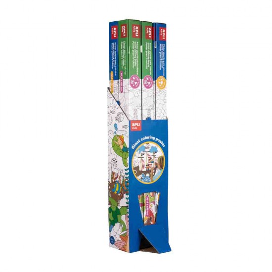 Display Apli, Poster, 180x97 Cm, 6 Role, 2 Modele