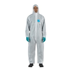 Combinezon Ansell Alphatec 1500 Model 111 Alb Tip Marime 2xl