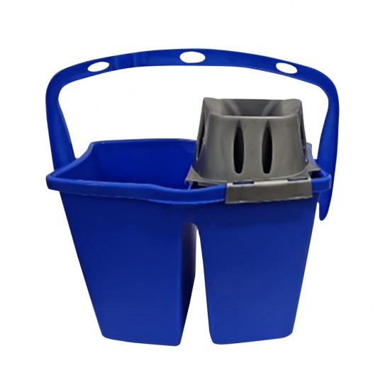 Galeata 2 Compartimente, 2x7l Cu Storcator Pentru Mop Plat