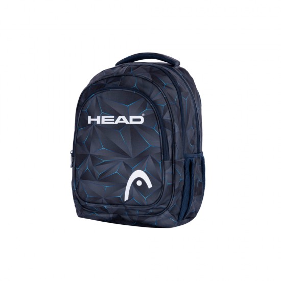 Ghiozdan scolar Astra Head, 3 compartimente, 3D Blue