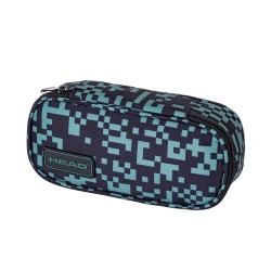 Penar Astra Head Ac6, 1 Compartiment, Verde Cu Negru