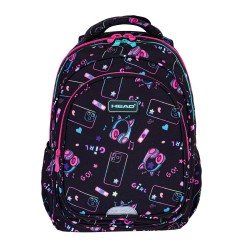 Ghiozdan Astra Head Ab300 Head Girl Go, 3 Compartimente, 42x30x19 Cm