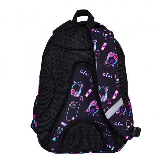 Ghiozdan Astra Head Ab300 Head Girl Go, 3 Compartimente, 42x30x19 Cm