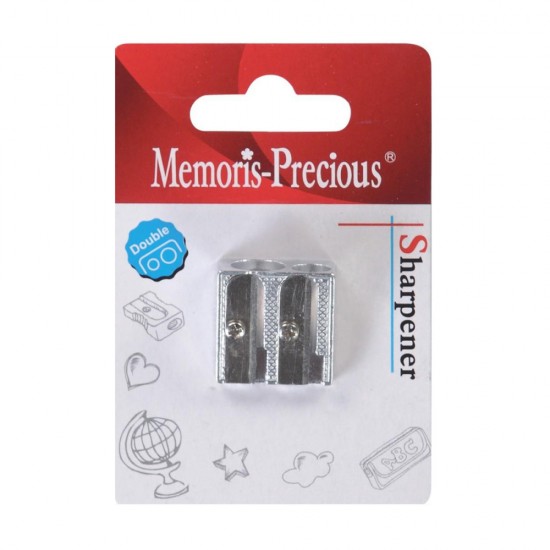 Ascutitoare Memoris-precious, Metalica, 2 Orificii