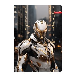 Caiet A4 Capsat, 52 File Dictando, 80g/mp, Coperta Carton