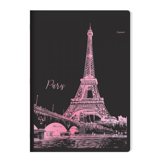 Caiet A4 Capsat, 52 File Matematica, 70g/mp, Design Folio