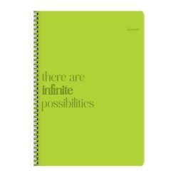 Caiet A5 Cu Spira, 120 File Dictando, 80g/mp, Coperta Carton