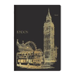 Caiet A5 Capsat, 52 File Dictando, 70g/mp, Design Folio