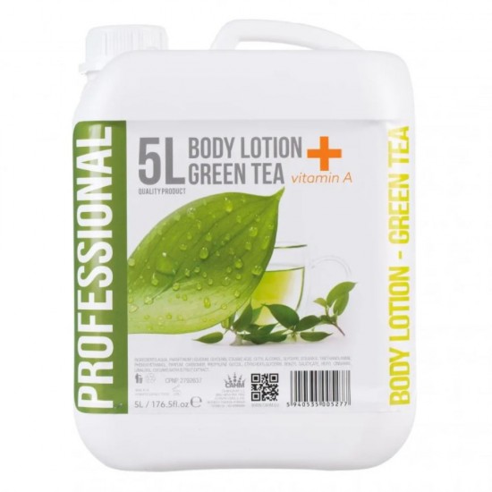 Crema De Corp Green Tea, Vitamina A, 5l