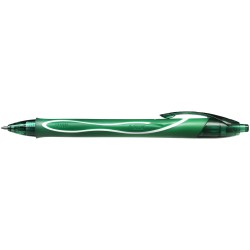 Roller cu gel Bic Gelocity Quick Dry, verde