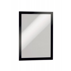 Display magnetic Durable Duraframe, A4, negru, 2 bucati/set