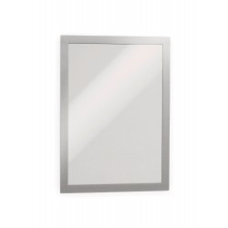 Display magnetic Durable Duraframe, A4, argintiu, 2 bucati/set