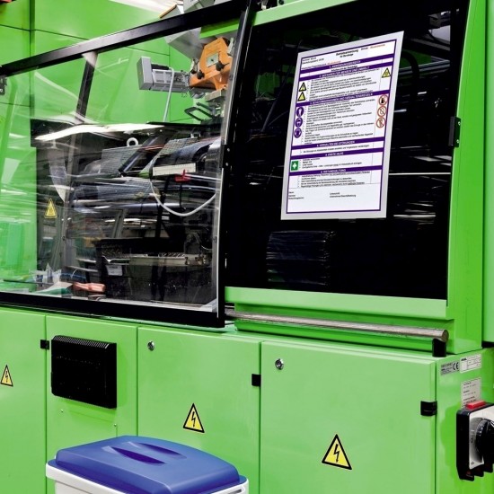 Display magnetic Durable Duraframe, A3, argintiu, 2 bucati/set